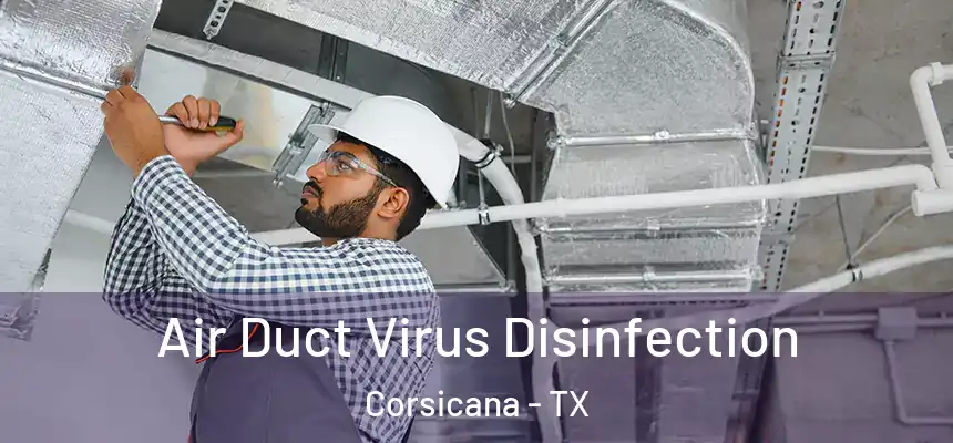 Air Duct Virus Disinfection Corsicana - TX